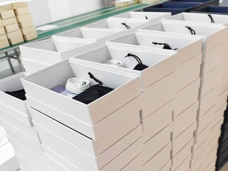 Final inspection and custom packaging preparation