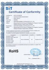 RoHS Certificate