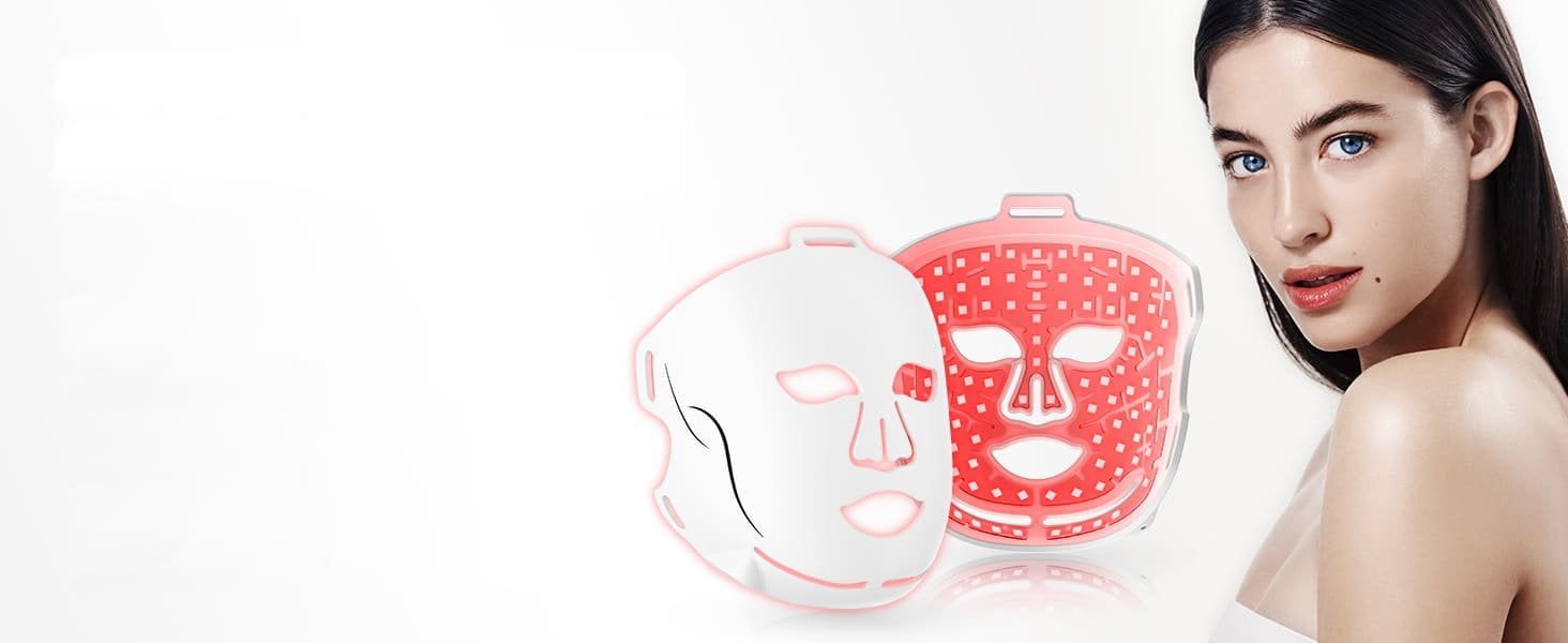 Red Light Therapy Mask Banner